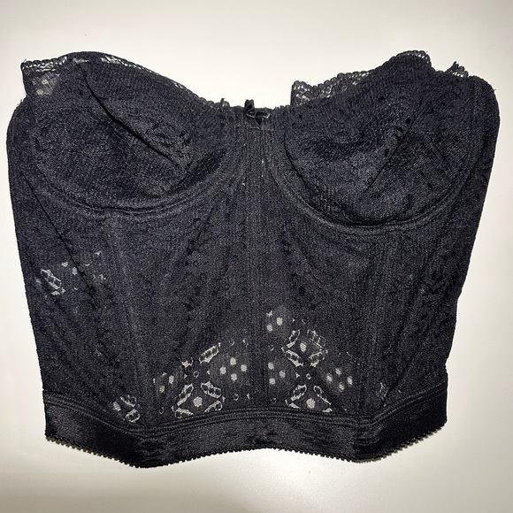 Vintage Lace Bustier Corset - Picture 4 of 9